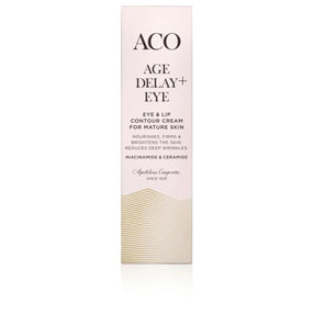 ACO Face Age Delay+ Eye & Lip Cream hajusteeton 15 ml