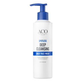 ACO Spotless Daily Face Wash syväpuhdistava geeli epäpuhtaalle iholle