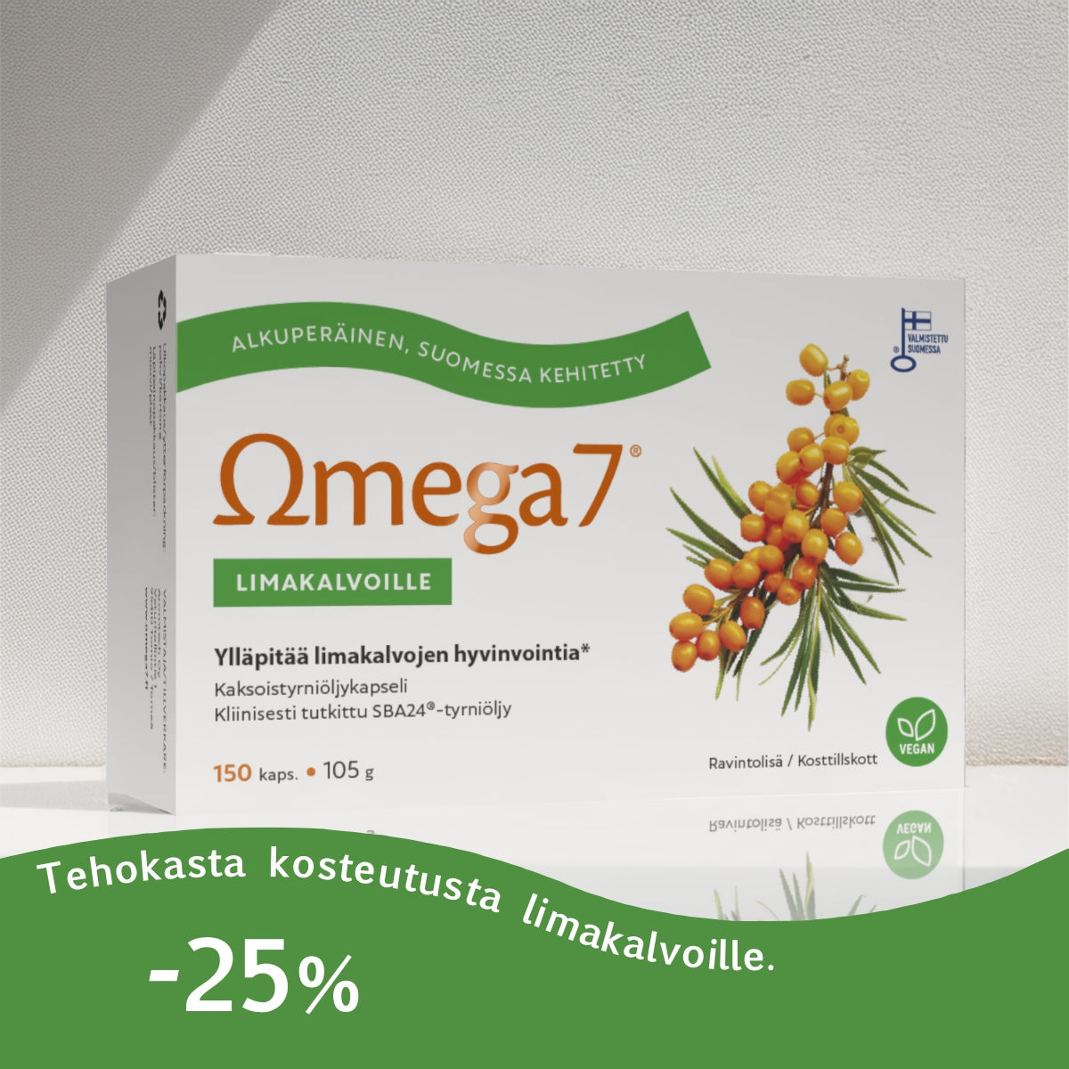 Omega7 -25% tammikuun ajan