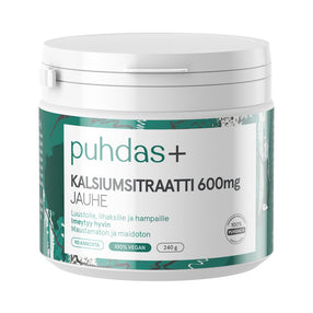 PUHDAS+ Kalsiumsitraatti 600 mg