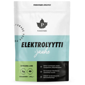 PUHDISTAMO Elektrolyyttijauhe Sitruuna-Lime 240 g