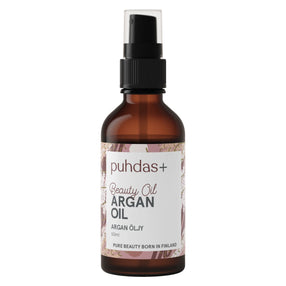 PUHDAS+ Beauty Oil Argan Oil, arganöljy 50 ml