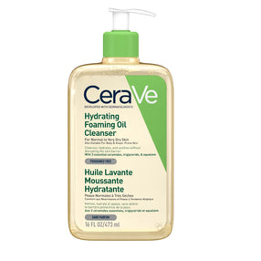 CERAVE Hydrating Foaming Oil Cleanser puhdistusöljy 473 ml