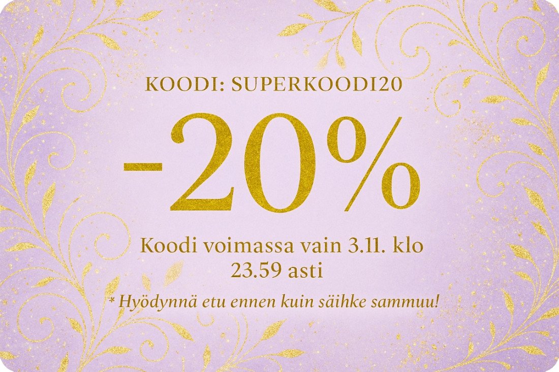 Superkoodi20 alennus