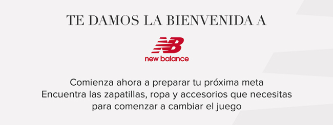 Bienvenido a New Balance