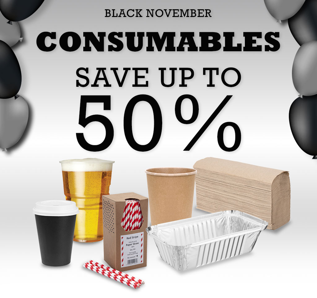 Consumables save up to 50%