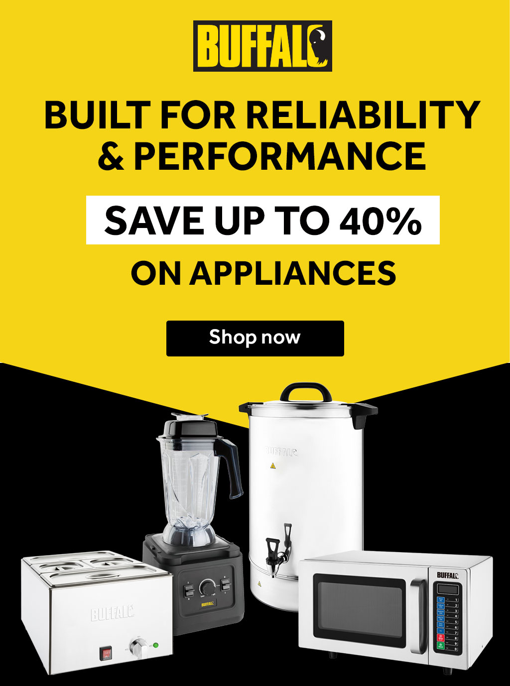 Buffalo save up to 40%
