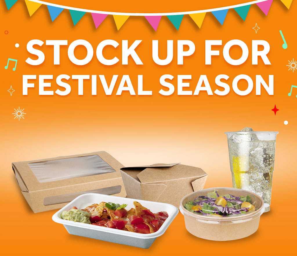 Stock Up For festival season
