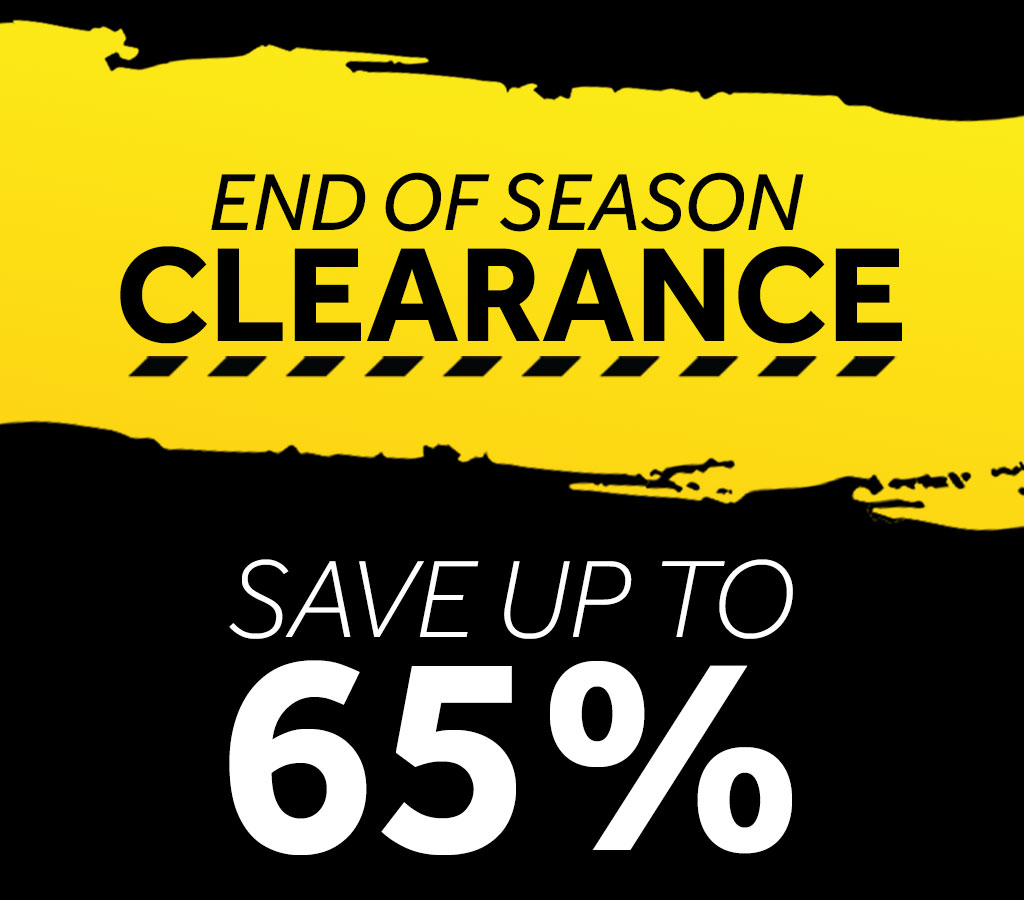 End of Season Clearance - save up to 65%. Shop now >