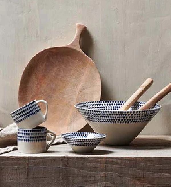 Indigo Drop Tableware