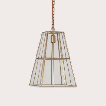 Solan Glass Lantern Pendant