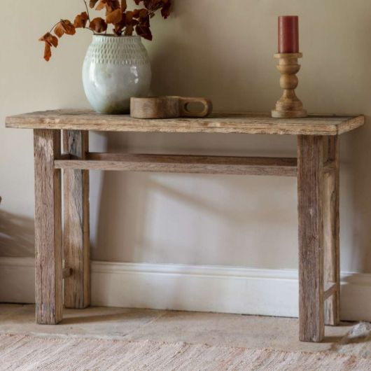 Ibo Reclaimed Wood Console Table