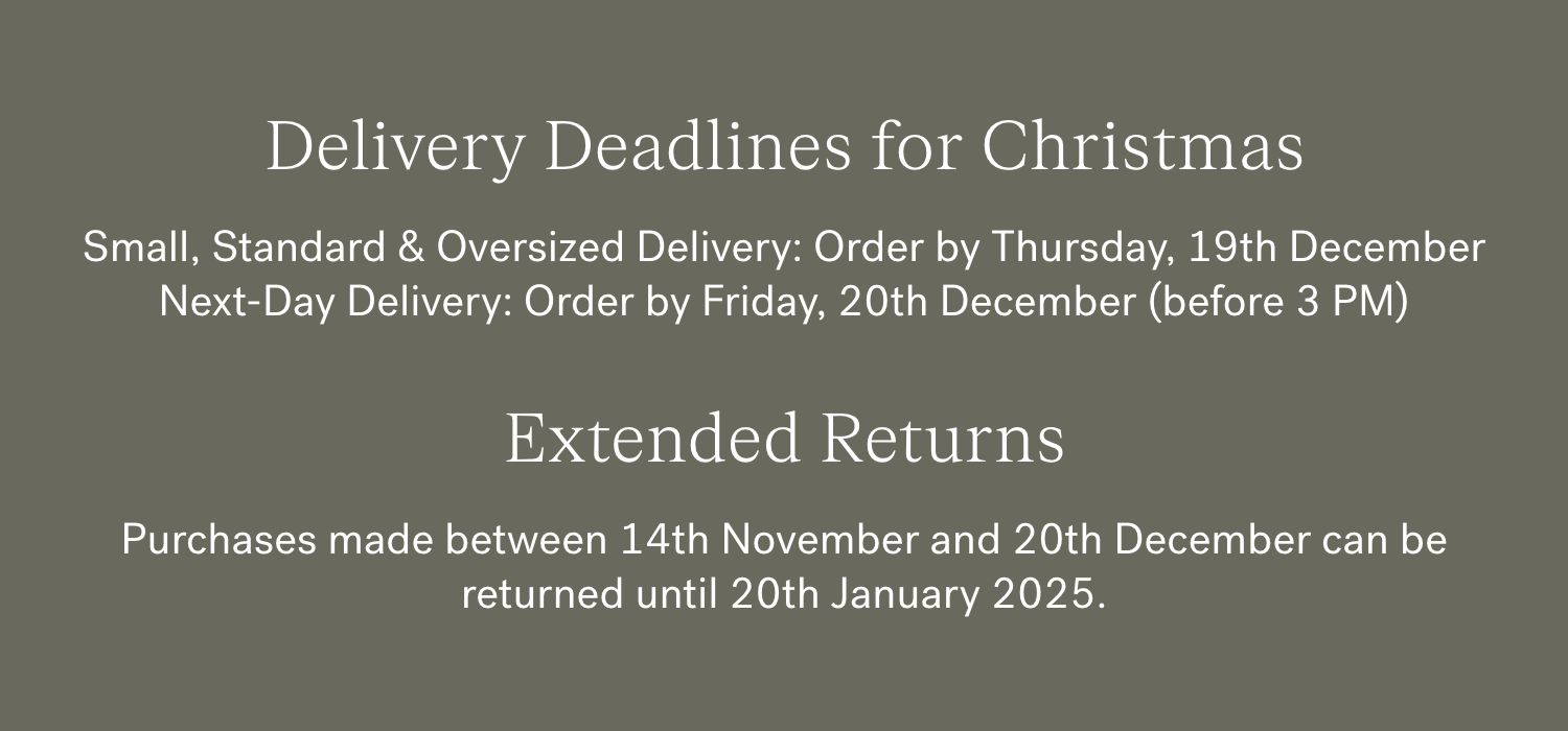 Christmas Delivery Deadlines