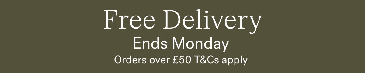 Free Delivery Ends Monday