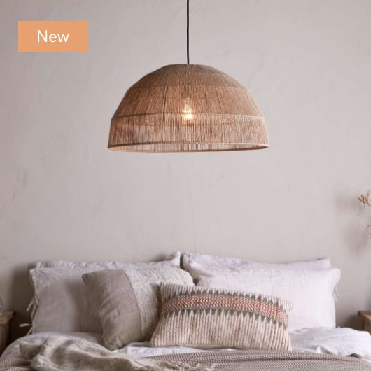 Tivi Natural Jute Lampshade