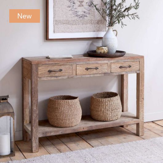 Ibo Reclaimed Wood Console