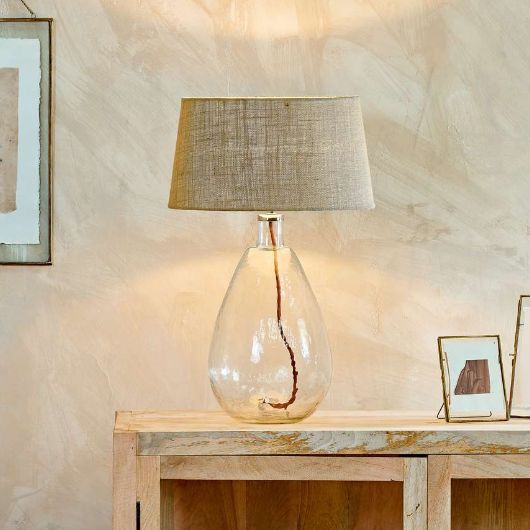 Baba Recycled Glass Lamp