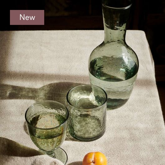 Yala Hammered Glassware