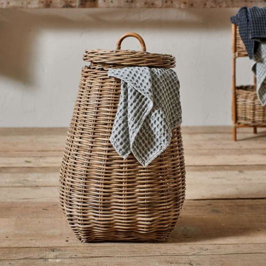 Amandi Rattan Laundry Bin