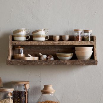 Ibo Reclaimed Wood Storage Shelf