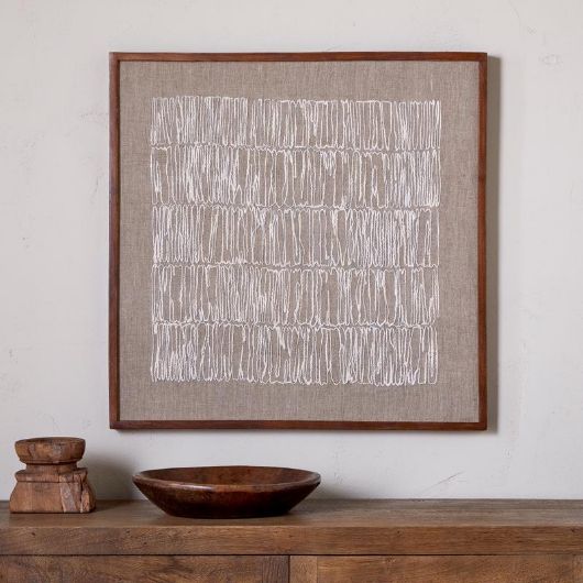 Birala Hand Stitched Wall Art