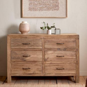 Iya Reclaimed Wood Chest Of Drawers