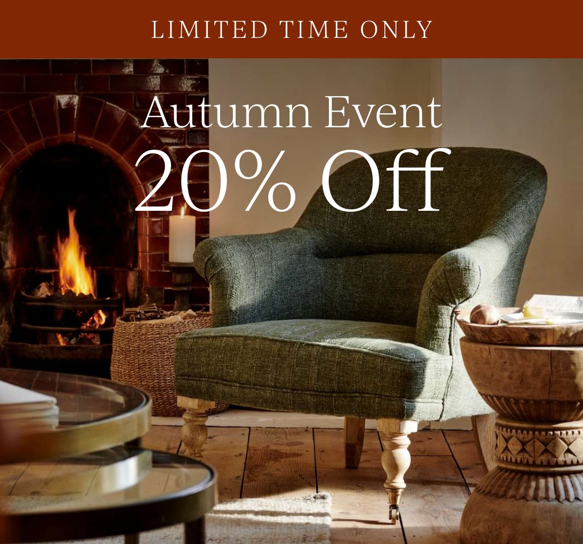 Autumn Event 20% Off
