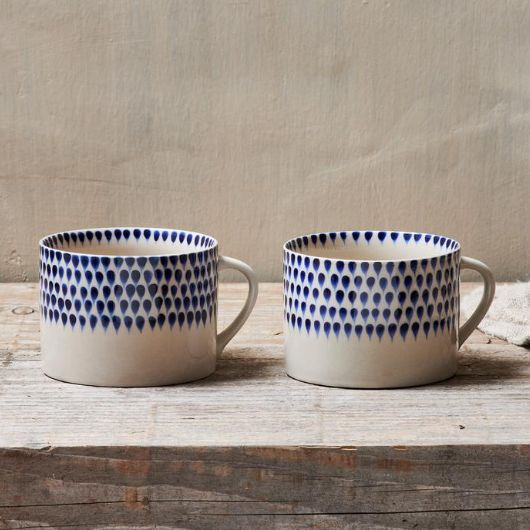 Indigo Drop Mug