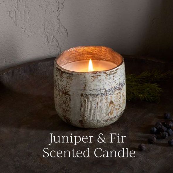 Juniper & Fir Scented Candle