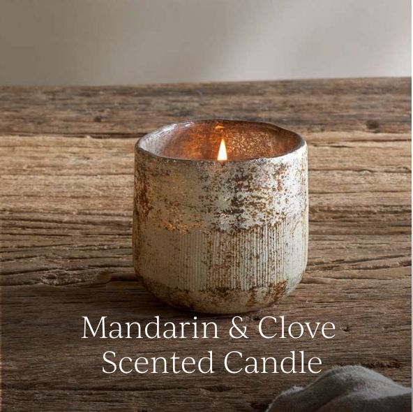 Mandarin & Clove Scented Candle