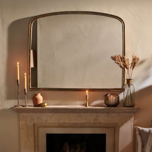 Almora Arched Antique Mirror