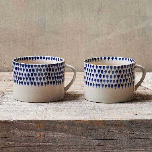 Indigo Drop Mug