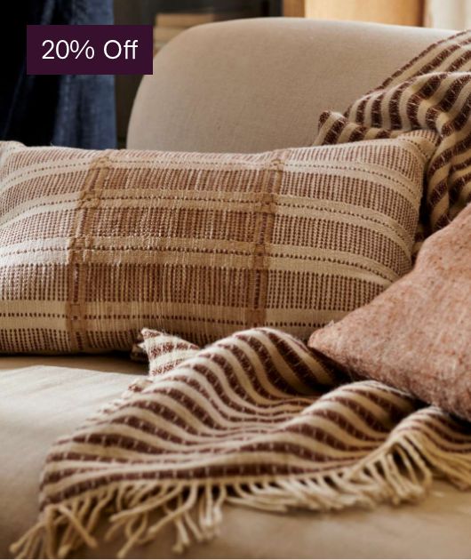 20% Off Cushions
