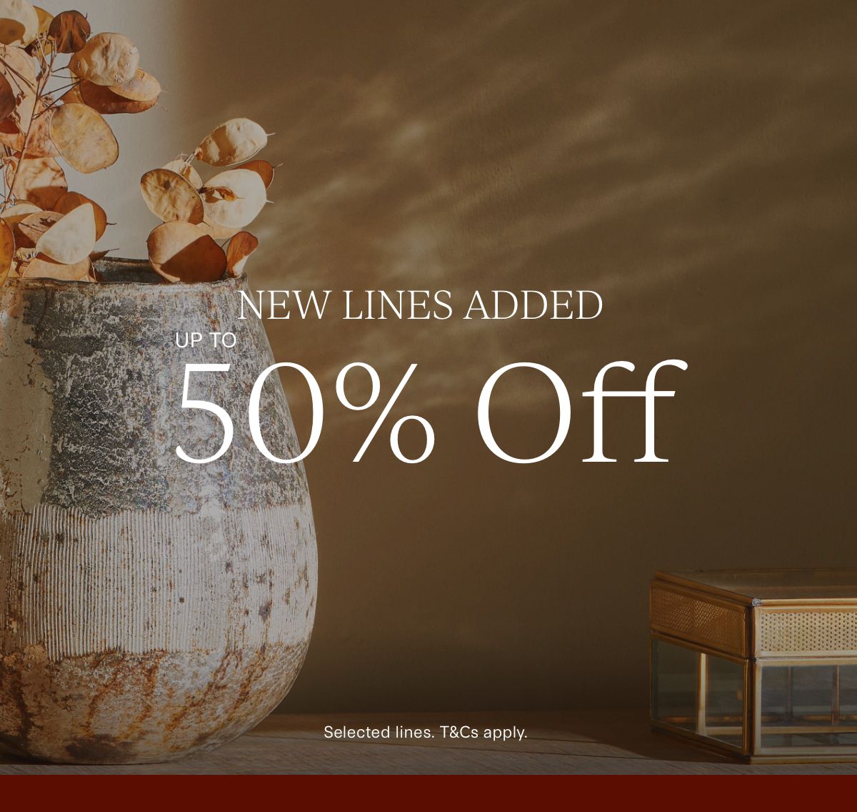 Winter Sale Up to 50% Off New Lines Added