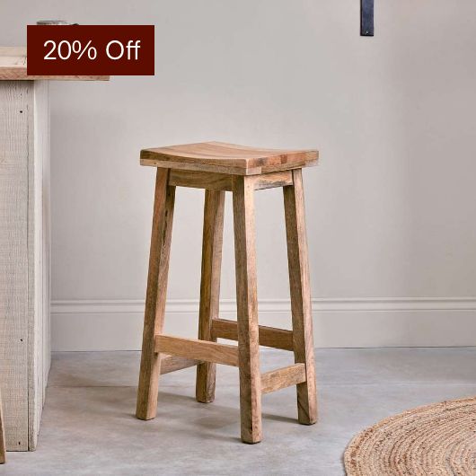 Ambi Wooden Stool