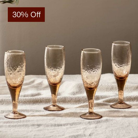 Yala Champagne Glass Set of 4