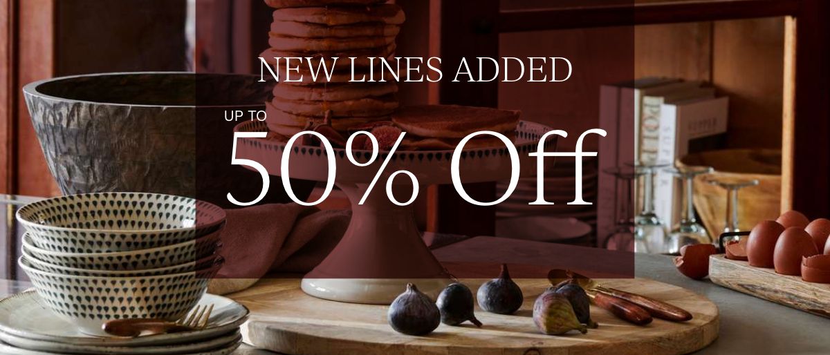 Winter Sale Up to 50% Off New Lines Added