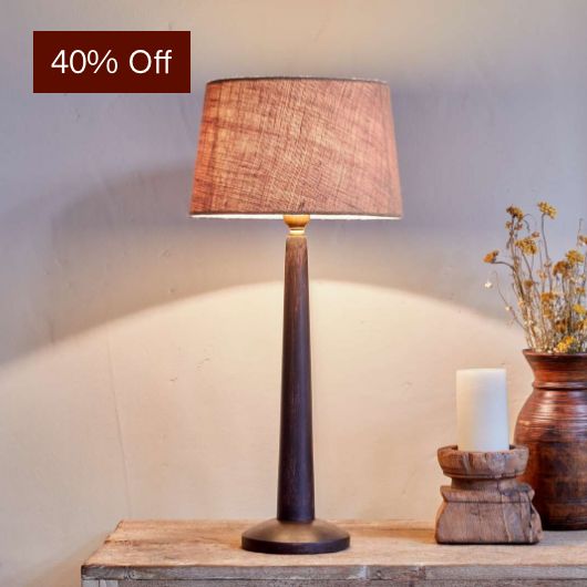 Sahar Mango Wood Lamp