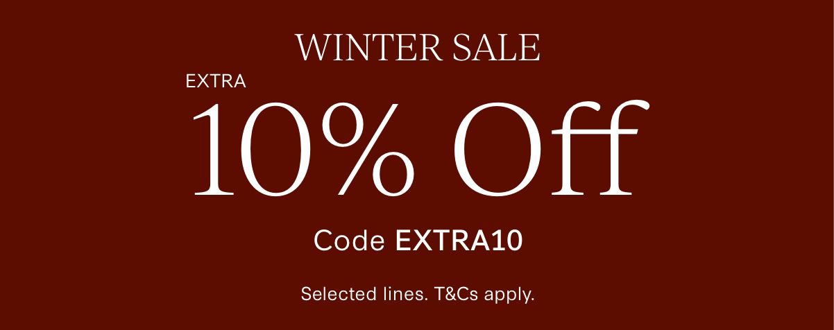 Winter Sale Extra 10% Off