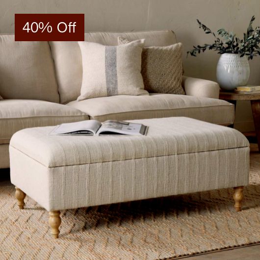 Kiana Upholstered Storage Ottoman