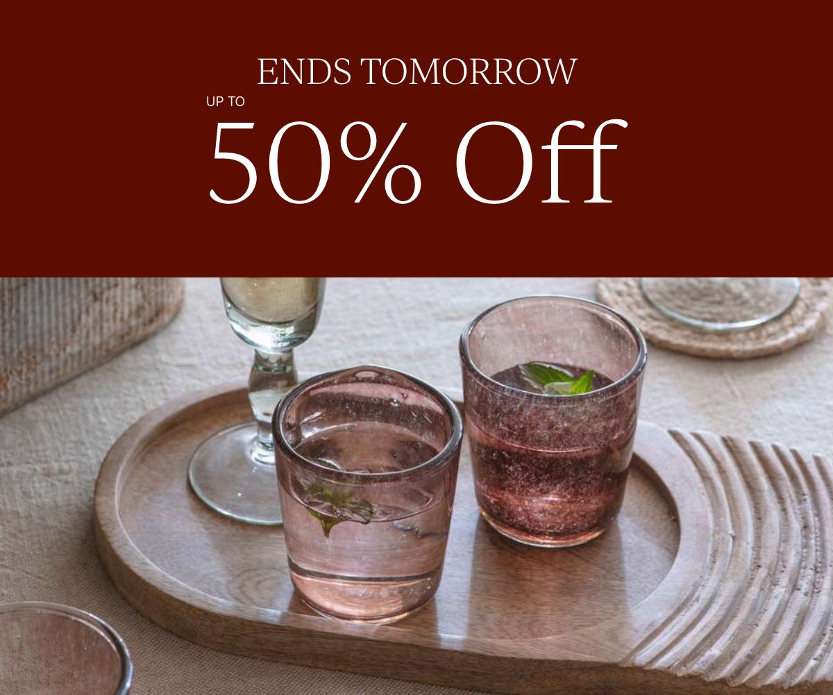 Winter Sale Ends Tomorrow Up to 50% Off