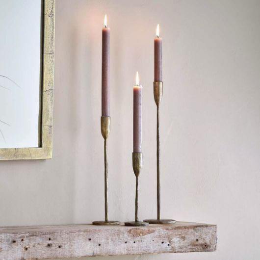 Mbata Brass Candlestick