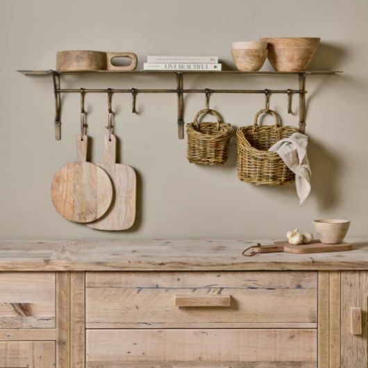 Basti Iron Storage Shelf