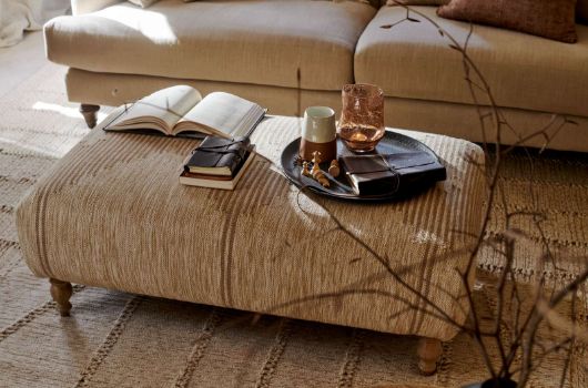 Aranya Upholstered Ottoman