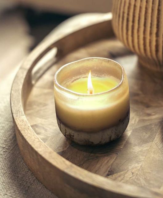 Oakmoss & Rose Scented Candle