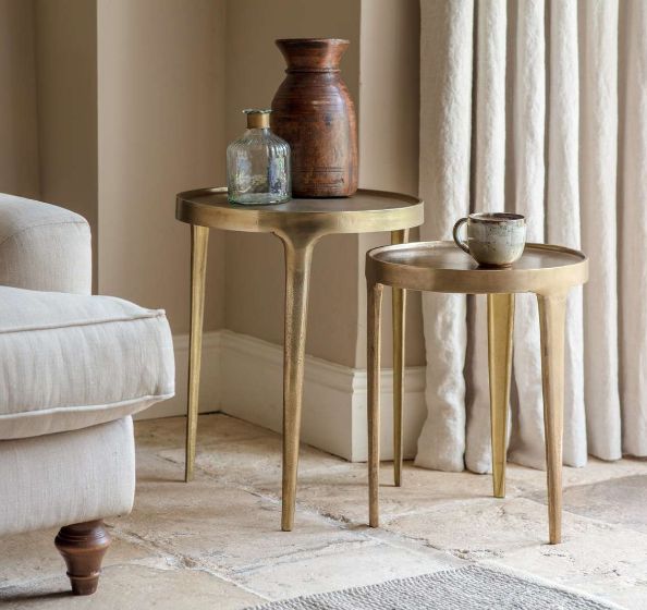 Rohia Cast Metal Table