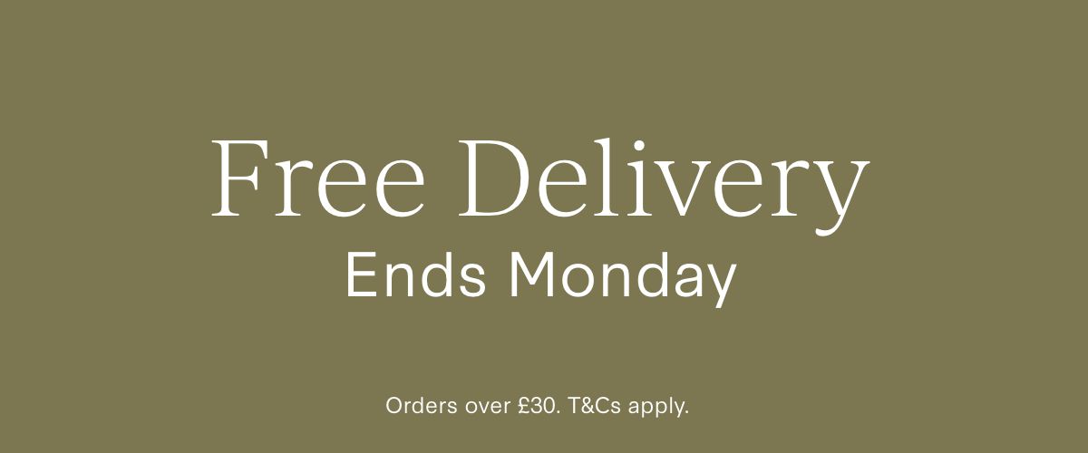 Free Delivery On Orders Over £30