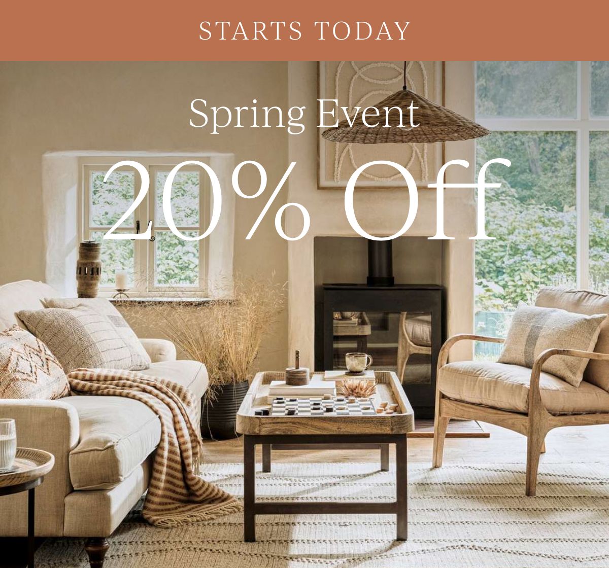 Spring Event 20% Off