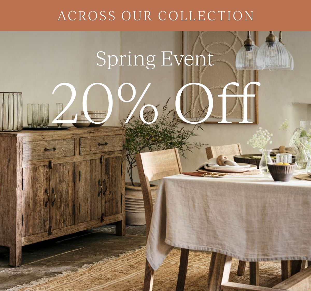Spring Event 20% Off