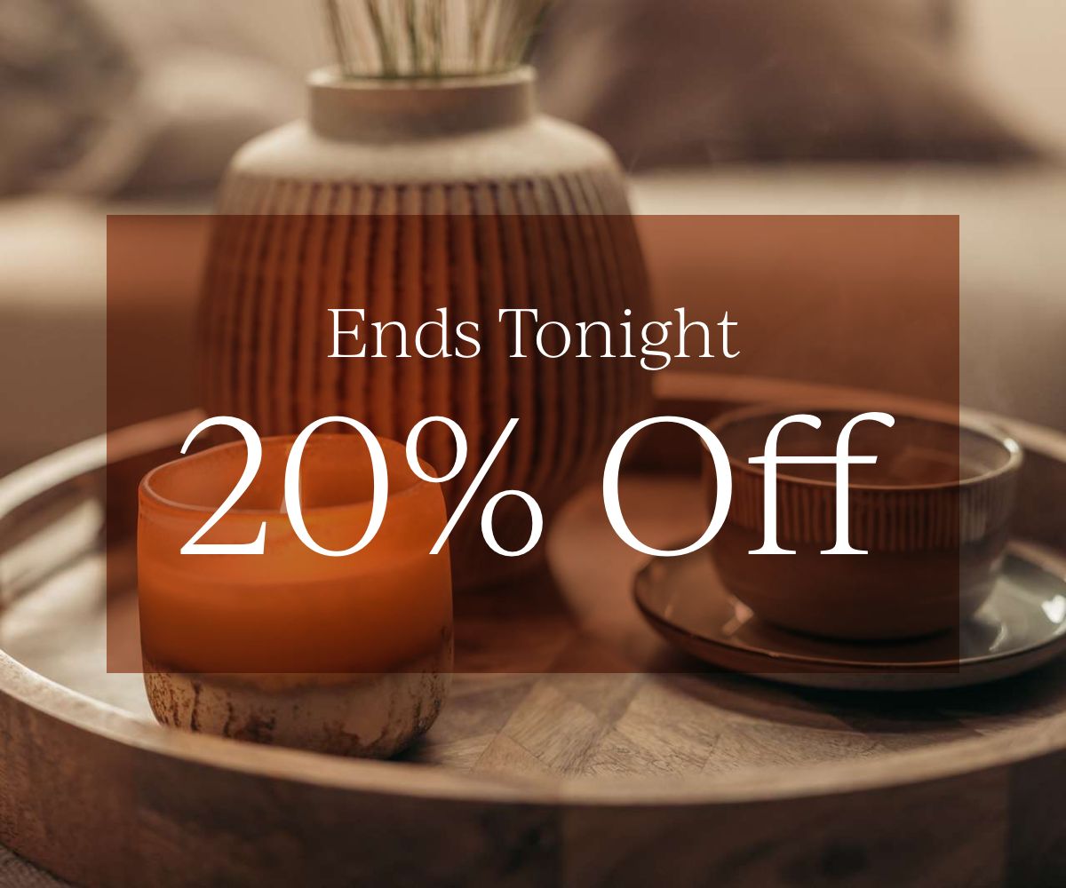 Spring Event 20% Off Ends Tonight